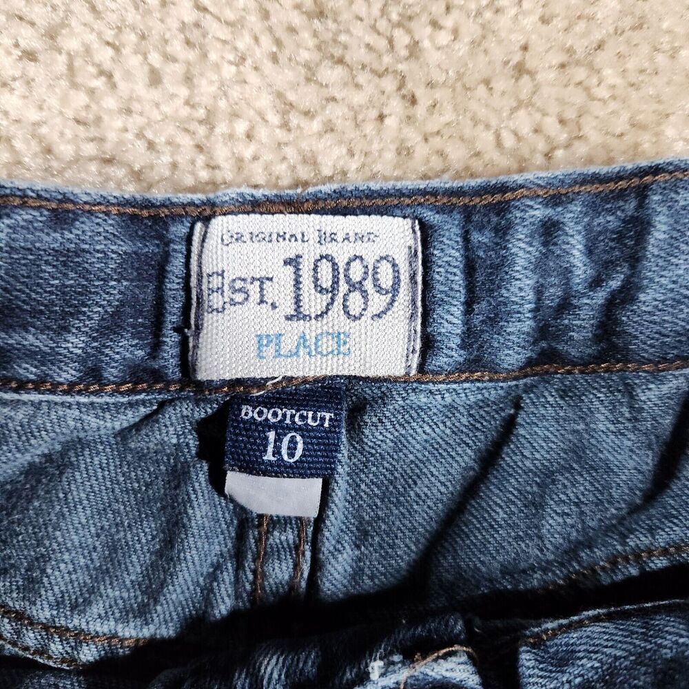 Est. 89 Place Girls Size 10 Bootcut Denim Jeans - Picture 4 of 12